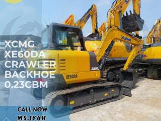XE60DA Xcmg Backhoe-0.23m³
