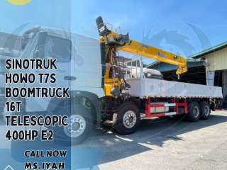 Sinotruk Howo T7s Telescopic Boomtruck 16T-E2