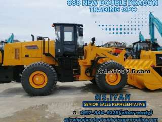 Cdm860 Wheel LOader-3.5m³