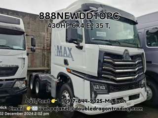 Howo Max Tractor Head 430hp 6X4 E2- 35 T,