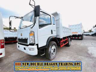 SINOTRUK HOMAN H3 4X4 DUMP TRUCK 4.5CBM