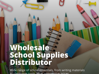 Wholesale School Supplies Distributor