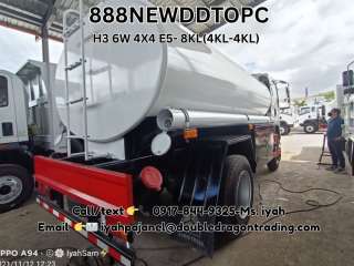 SINOTRUK FUEL TANKER HOMAN H3 6W 4X4 E5- 8KL(4KL-4KL)