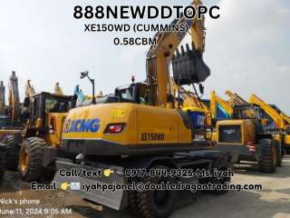 Xcmg XE150WD Excavator  (cummins) 0.58cbm