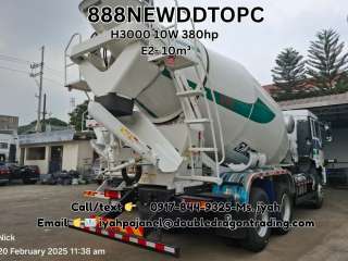 Shacman H3000 Transit Mixer 10W 380hp E2- 10m³