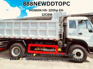 Homan H5 Dumptruck - 220hp E4- 12cbm