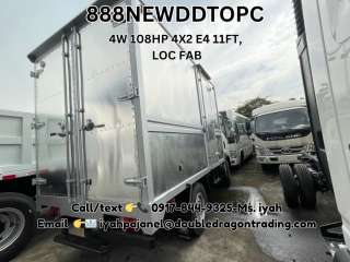 Homan Closed van 4w 108hp 4X2 E4 11ft, LOC FAB