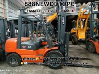 Yama FD35 Forklift -3.5T high mast