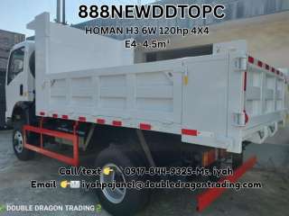 Homan H3 Dumptruck 4x4 E4- 4.5m³