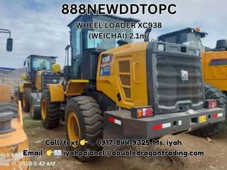 WHEEL LOADER XCMG XC938 (WEICHAI) 2.1m³