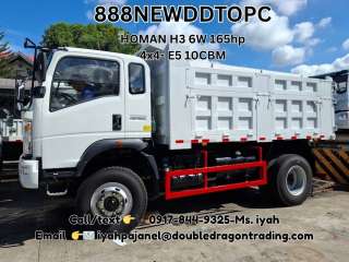 Homan Dumptruck H3 6W 165hp 4x4- E5 10cbm