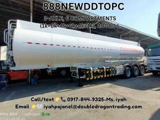 Fuel Tank Trailer 3-AXLE, 6 compartments 40000 L-