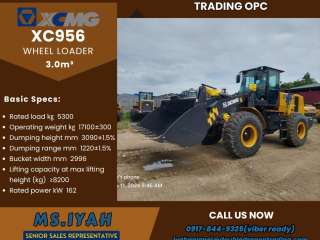 Xcmg Xe956 Wheel Loader- 3cbm'