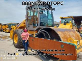 Lonking Cdm514b Single Drum Vibratory roller- 14T'