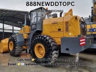 Cdm863 Lonking Wheel Loader- 4.2cbm'