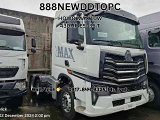 Howo Max Tractor Head 430HP E5- 35 T'
