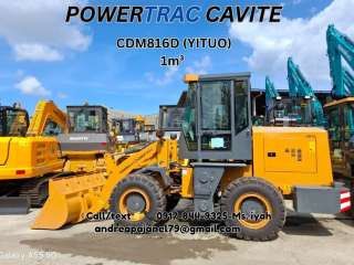 CDM816D LONKING WHEEL LOADER (YITUO)- 1m³
