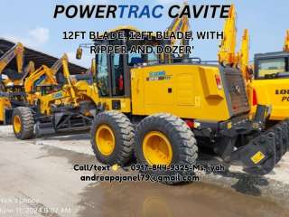 GR165 XCMG MOTOR GRADER 12FT BLADE, 12FT BLADE, WITH RIPPER AND DOZER'