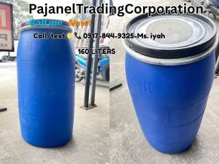 Open Top Plastic Drum 160L-chem grade'