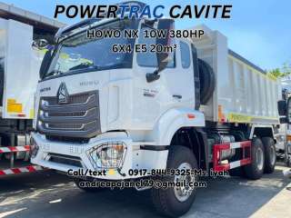 HOWO NX 10W DUMP TRUCK 380HP 6X4 E5- 20m³