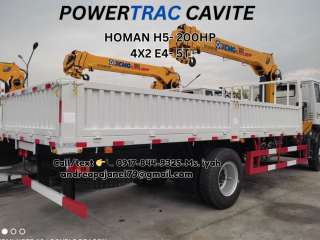 HOMAN H5 BOOM TRUCK - 200HP 4X2 E4- 5T