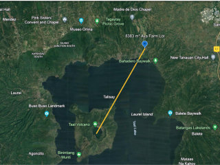 8383 m² RESIDENTIAL FARM LOT, Aya, Talisay, Batangas
