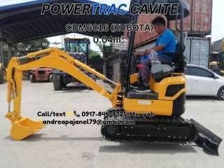 CDM6016 LONKING MINI BCKHOE (KUBOTA) 0.04m³