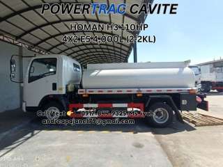 HOMAN H3 FUEL TANKER 110HP 4X2 E5 4,000L (2-2KL)