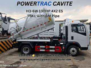 SINOTRUK HOMAN H3-6W 130HP 4X2 E5 5KL
