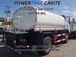 SINOTRUK HOMAN H3 WATER TANKER -6W 150HP 4X4- E5-8KL