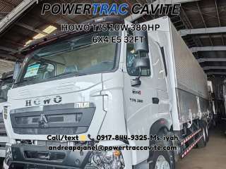 SINOTRUK HOWO T7S WING VAN 10W 380HP 6X4 E5 32FT