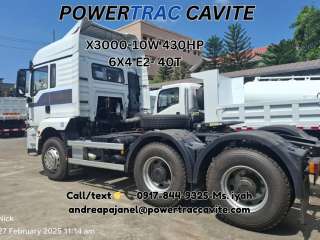 SHACMAN TRACTOR HEAD X3000-10W 430HP 6X4 E2- 40T