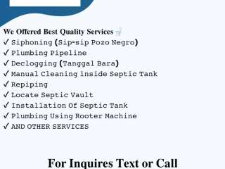 MALABANAN SIPHONING SERVICES 0965394884