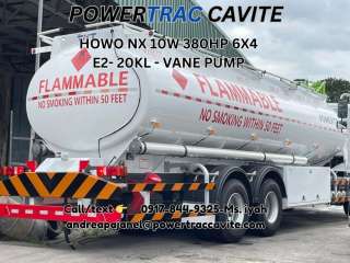 SINOTRUK HOWO NX FUEL TANKER 10W 380HP 6X4 E2- 20KL - VANE PUMP