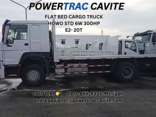 FLAT BED CARGO TRUCK HOWO STD 6W 300HP E2- 20T
