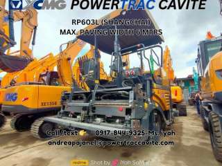 XCMG RP603L (SHANGCHAI) MAX. PAVING WIDTH 6 MTRS'
