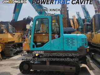 JINGGONG JG608L CRAWLER EXCAVATOR  (XINCHAI) 0.25m³