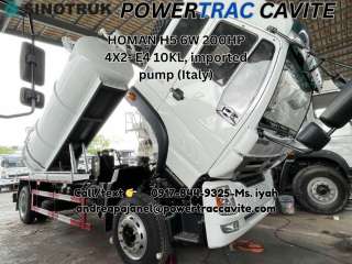 SINOTRUK HOMAN H5 SEWAGE TRUCK  6W 200HP 4X2- E4 10KL,