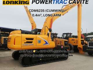 LONKING CDM6235 EXCAVATOR (CUMMINS) 0.4m³, LONG ARM
