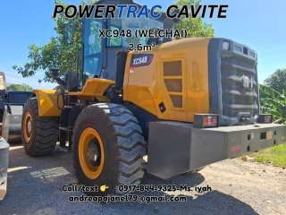 XC948 XCMG WHEEL LOADER (WEICHAI) 2.6m³,
