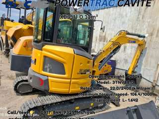 XCMG XE35U MINI CRAWLER EXCAVATOR 0.11m³
