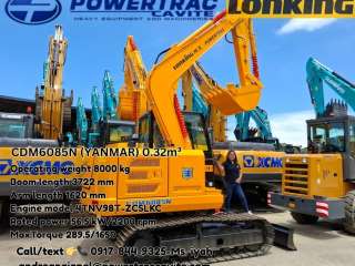 LONKING EXCAVATOR CDM6085N (YANMAR) 0.32m³,