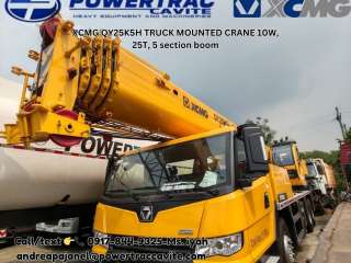 XCMG QY25K5H TRUCK MOUNTED CRANE 10W, 25T, 5 section boom