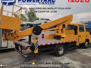 ISUZU - 4KH1 KINGLING MANLIFT PEGA 600P 6W 130HP E5- 17.5M