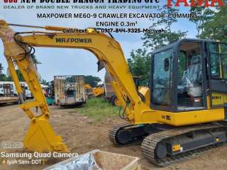 MAXPOWER ME60-9 CRAWLER EXCAVATOR  CUMMINS ENGINE 0.3m³