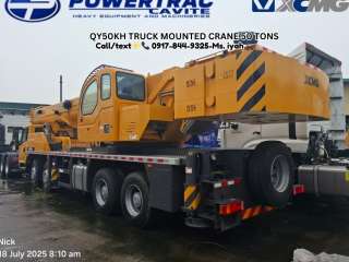XCMG QY50KH TRUCK MOUNTED CRANE 50 TONS-