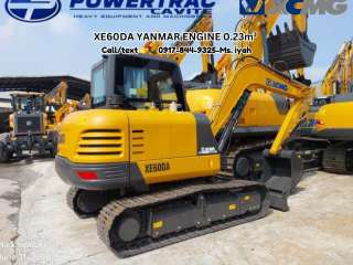 BRANDNEW XCMG XE60DA EXCAVATOR 0.23m³,