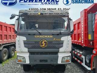 SHACMAN X3000- 10W DUMPTRUCK  380HP  E2- 20m³