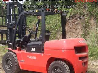YAMA FD 5TONS FORKLIFT 3MTRS MAST
