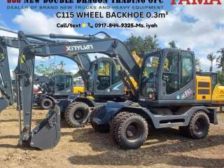 YAMA C115 WHEEL BACKHOE 0.3m³